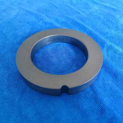 Customized Pressureless Sintered SSIC Bushing Bearing Parts Thrust Disc For Pump