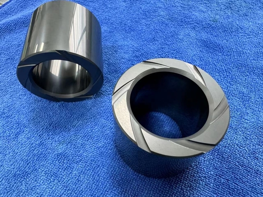 3900 MPa sıkıştırma gücü olan SSiC Bushing/ Sleeve/ Shaft Sliding Bearing