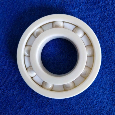 6207CE ZrO2 Seramik Bilyalı Rulman PEEK Kafes 35x72x17mm