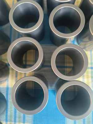 Customized Size Silicon Carbide Sliding Bearing Sleeve with 1650℃ Max Temperature and Corrosion Resistance for Pumps